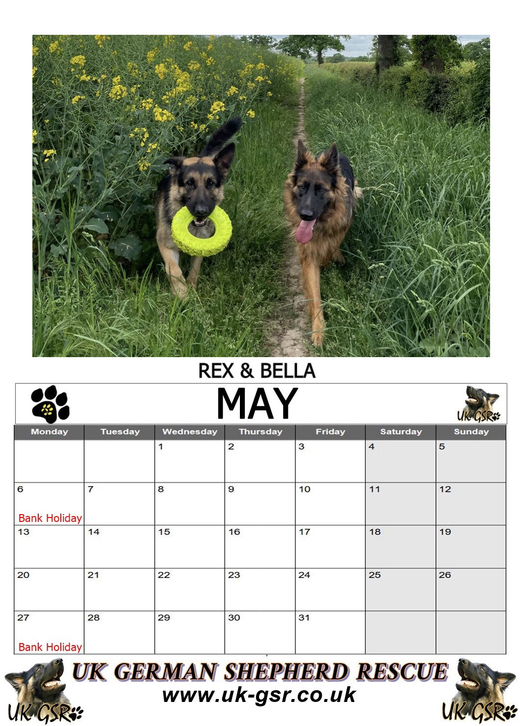2024 Rescue Calendars